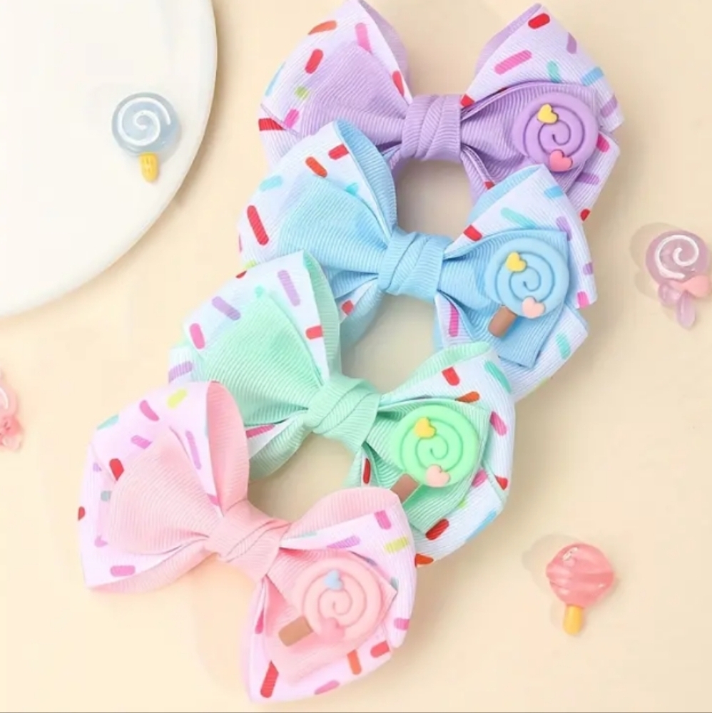 Sweet Treats Lollipop Bow